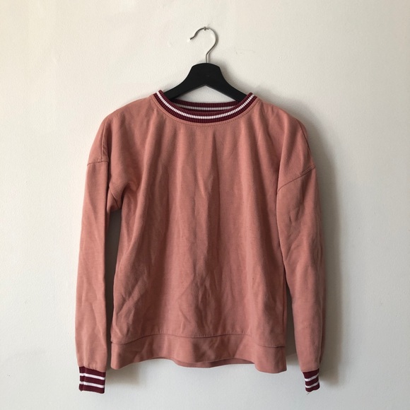 Simons Twik Rosewood Ringer Crewneck - Picture 1 of 3
